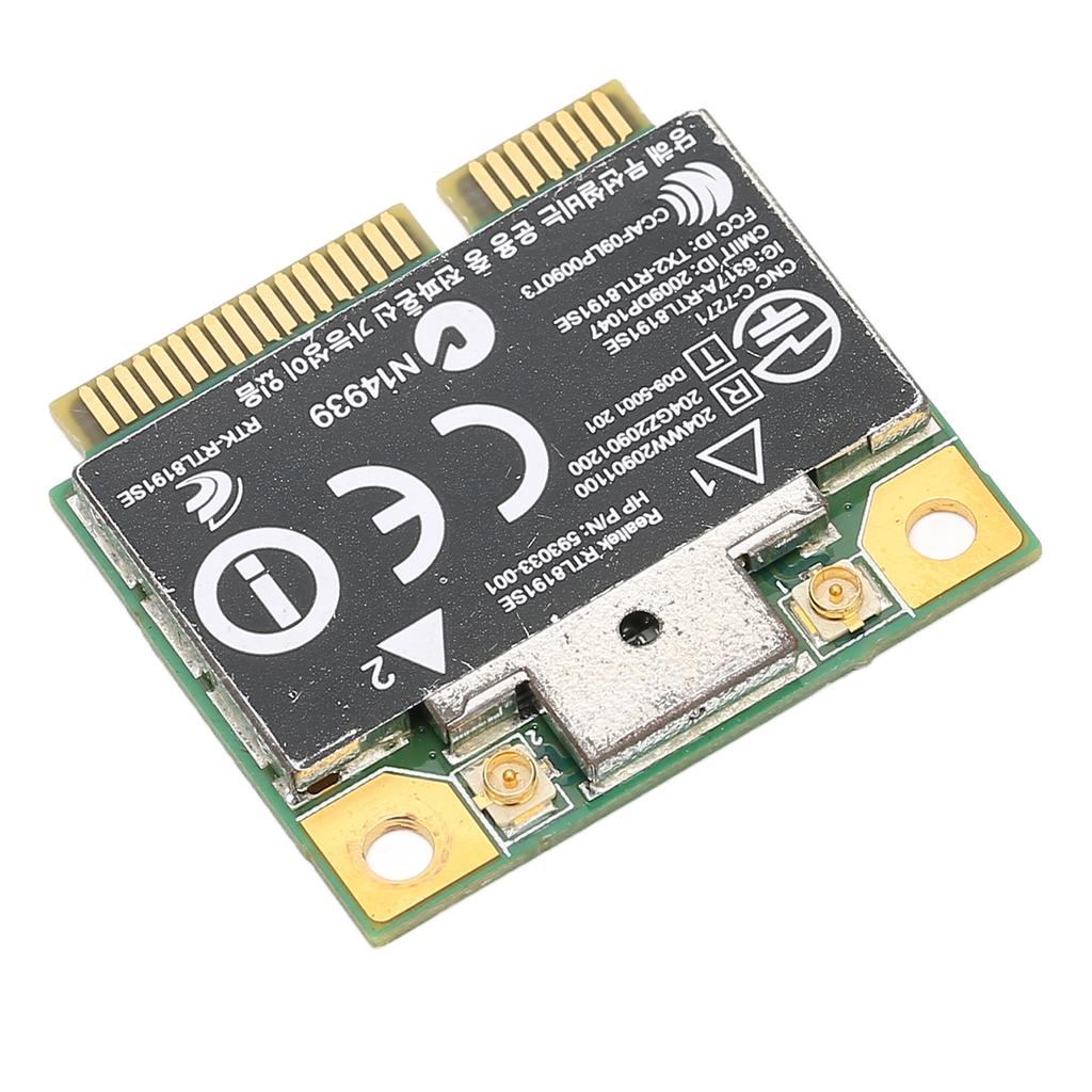 Mini-PCI-E WLAN-Karte Langlebige Platine 2,4 GHz 150 Mbit/s Stabile Drahtlose Netzwerkkarte für Computer
