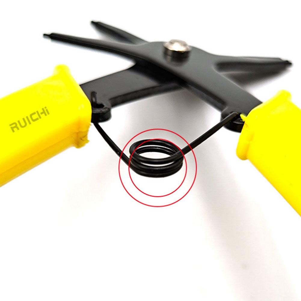 Internal External Card Dual Purpose Circlip Pliers 2-in-1 Multi-functional Retaining Ring Pincers Repair Hand Tools