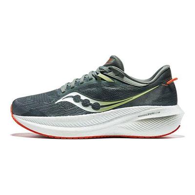 Triumph 21 Comfortable Versatile Mesh Fabric Rebound Low-Top Running Shoes Men Sneaker Dark-Green S20881-138