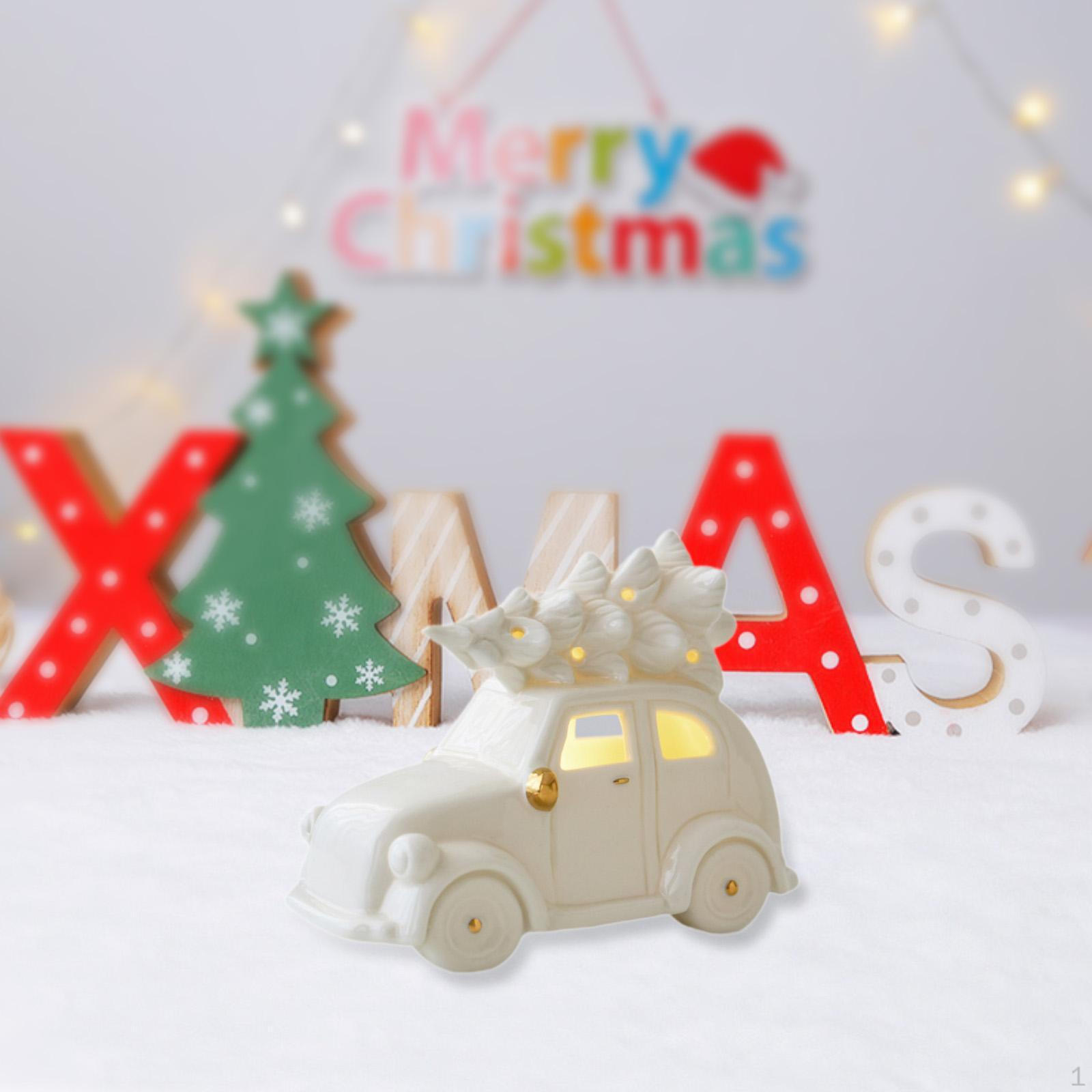 

Праздничный светодиодный рождественский декор миниатюрный ландшафтный орнамент для дома Car