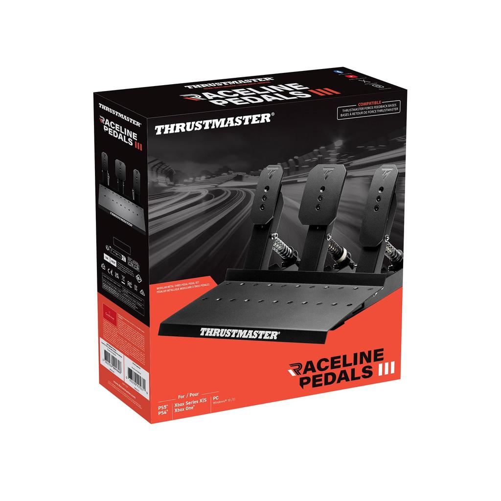 Thrustmaster Raceline Pedály III Modulární sada pedálů pro a PC - PS5, PS4, Xbox,