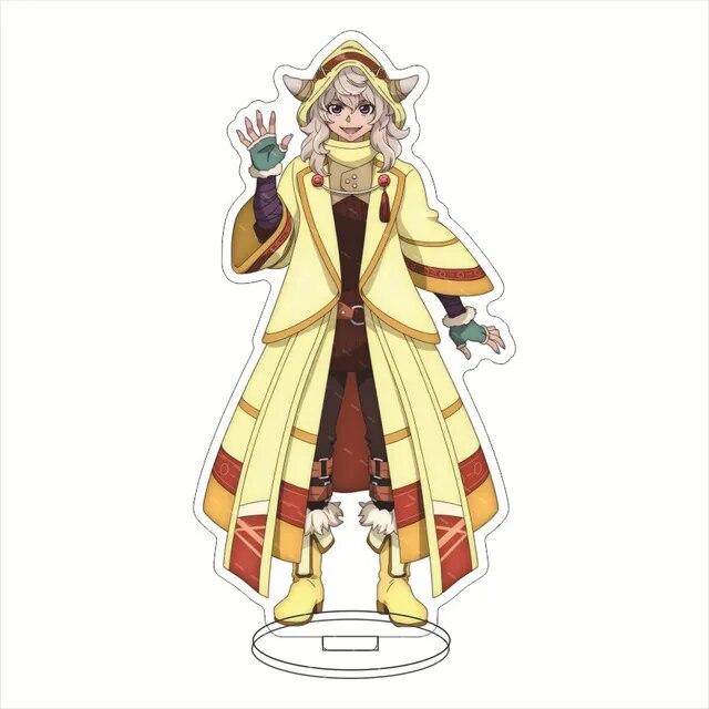 Japan Cartoon Shangri-La Frontier Anime Figur Cosplay Akrylová stojící cedulka Model hračka 15CM talíř Dekor Dekor Fanoušci Vánoční dárek