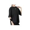 Under Armour Solid Color Crew Neck Loose Fit Short Sleeve Sport T-Shirt Women Tops Black 1376554-001