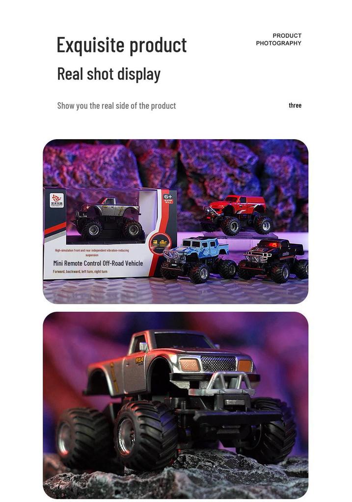Haotian Mini Off-Road Remote Control Rechargeable Hummer for Kids