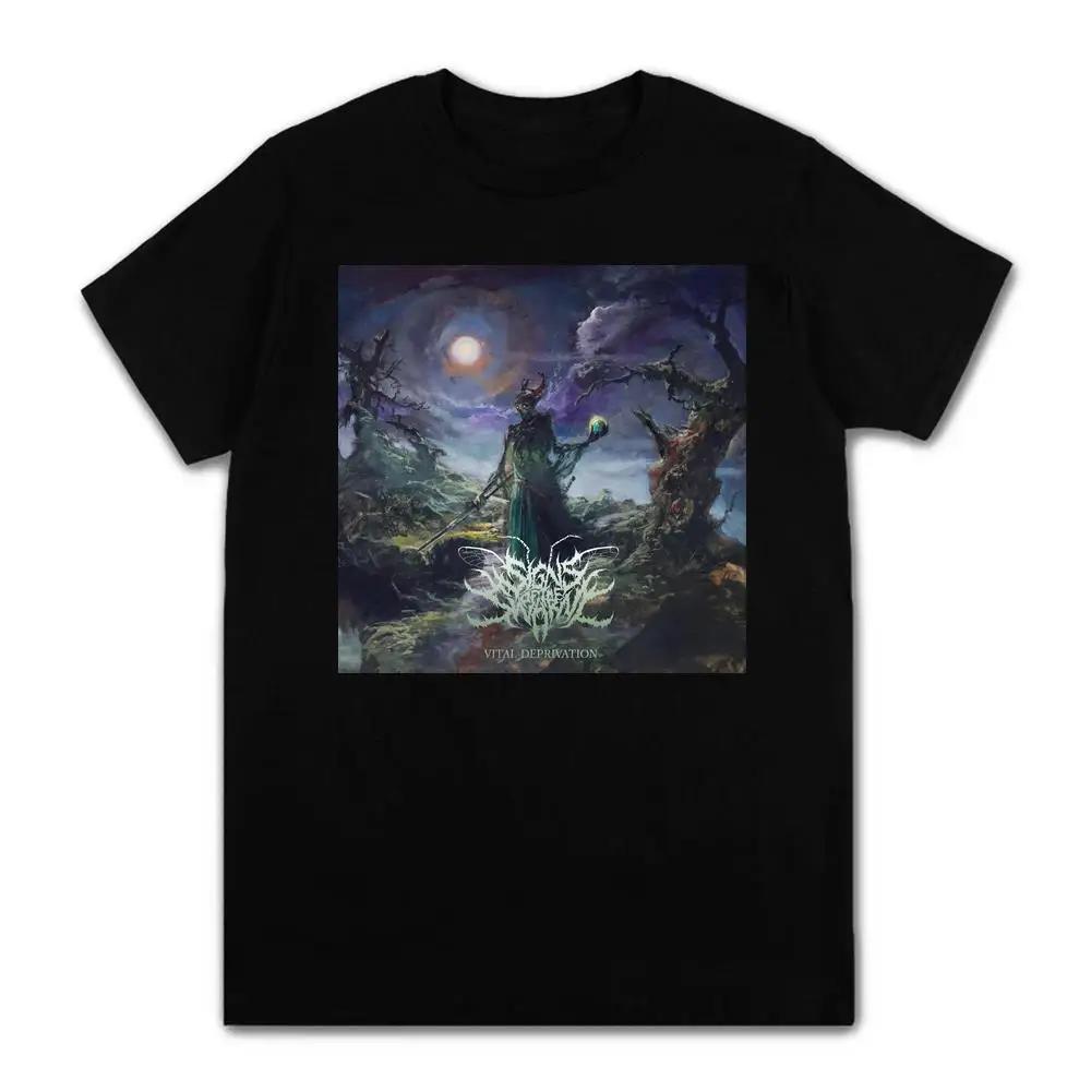 Vintage Deathcore Rock Band T ShirtSigns of The Swarm Graphic Print Short Sleeve Fashion Casual Streetwear Men T Shirt