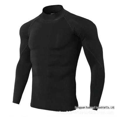 Hochelastisches Schnelltrocknendes Langarm-T-Shirt für Outdoor-Sport & Yoga