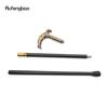 Golden Black Reaper's Scythe Style Walking Stick Party Mode Elegant Walking Stick Dekorativ Cospaly Cane Knob Crosier 90 cm