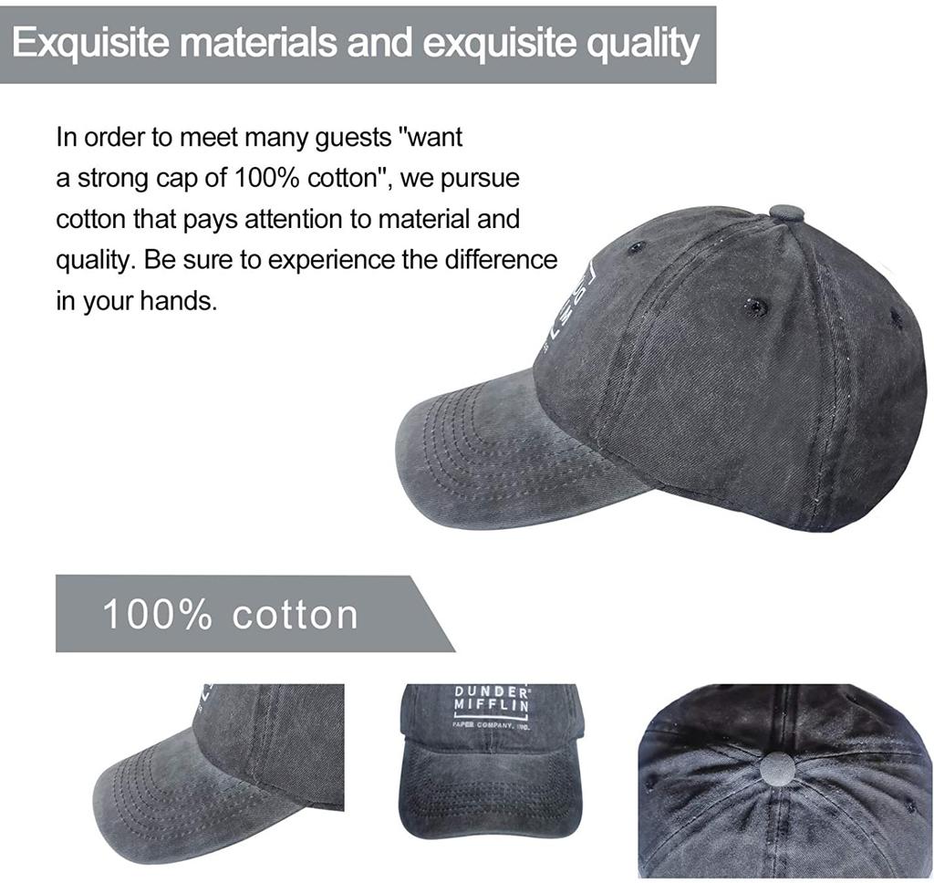Cotton Denim Cap US National Park Logo Baseball Dad Cap Adjustable Classic Sports for Unisex Women Hat Gray