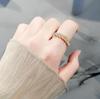 Minimalist Open Index Ring For Women Chic Simple Adjustable Band Versatile Fashion Jewelry Elegant Cold Accessory