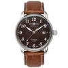 Zeppelin Lz-127 Automatic Men's Analog Display Automatic Winding Watch with Natural Leather Case, Model 8668-2