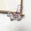Mascot Plush Horse Keychain Creative Cartoon Steed Doll Zodiac Pony Figurine  Home Decoration