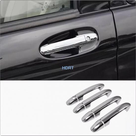 Car Styling Exterior Sticker Door Handle Frame Gate Bowl Cover Accessories For Mercedes-Benz V Class Vito Viano Metris 2024 +