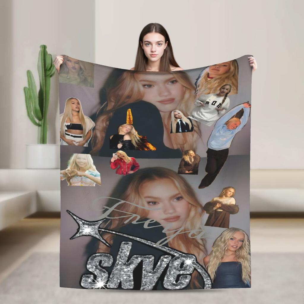 Freya Skye Singer Tour 2026 Blanket Super Soft Warm Throw Blankets for Living Room 50x60 Inches Multiple Sizes Bedspread