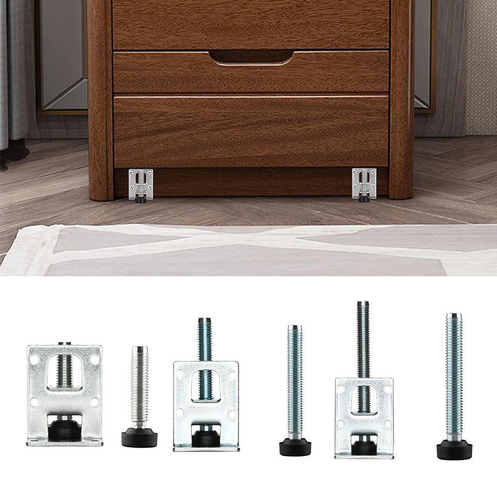 Adjustable Table Leveler Feet Zinc Alloy Furniture Height Adjuster  Furniture