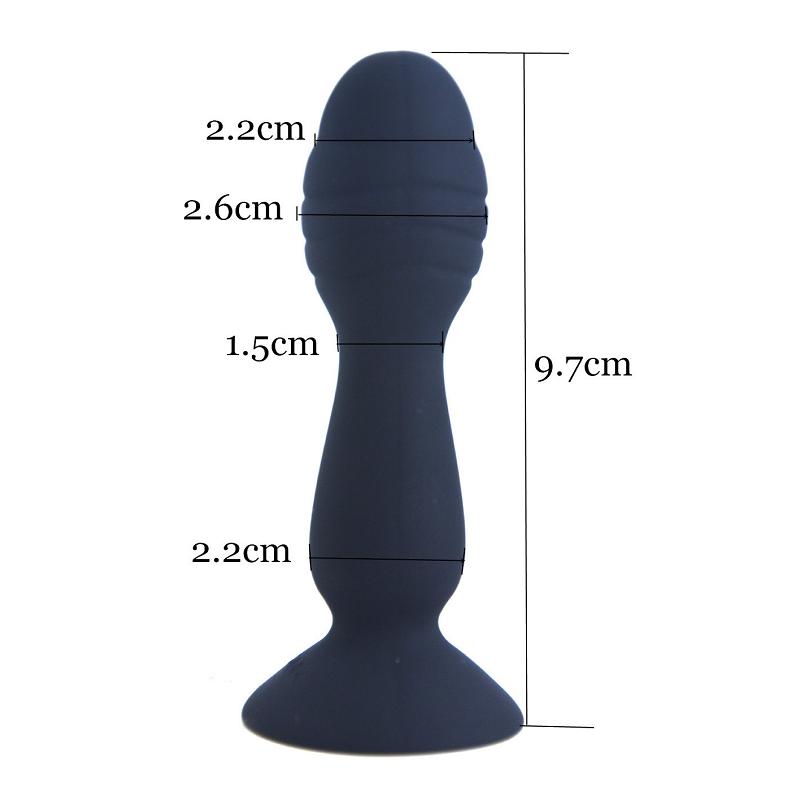 Bunte Silikon-Analkugeln mit Saugnapf Analtrainer für Anfänger Analkugeln & Perlen