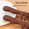 1Pcs Plastic Imitation Wood Hair Combs Massager Long Wide Tooth Detangle Comb Hair Care Household Gift
