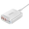 Multiple Port 3xUSB+3xType C Charging Station with 120W Output for Public Space and Travel Use