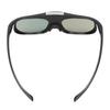3D Glasses 1080P LCD Eyeglass Wide Angle 178 Degrees  Rechargeable Battery 3D Shutter GlassesBlack