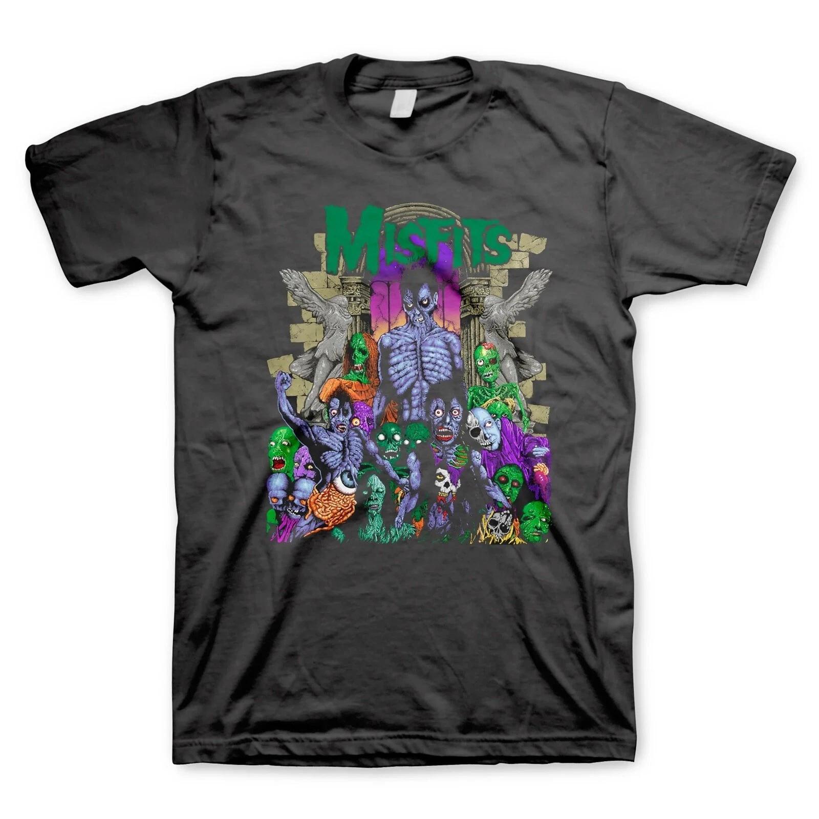 THE MISFITS cd cvr EARTH A.D. COLOR Official SHIRT 3XL New danzig samhain 4XL