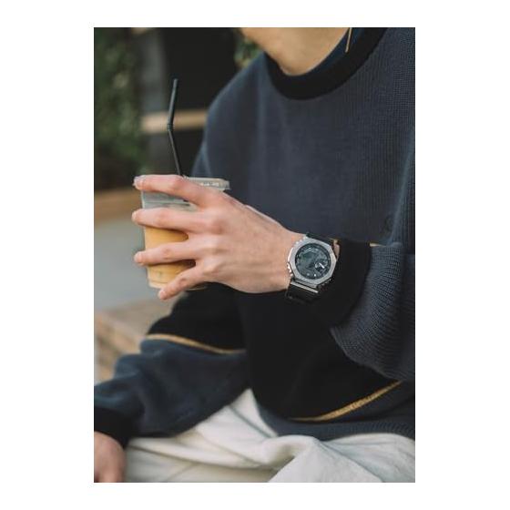 [Casio] Годинник G-Shock [Оригінальний вітчизняний продукт] Чоловічий чорний з металевим покриттям GM-2100-1AJF