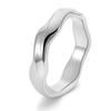 Titanium Steel Mobius Ring Couple Matching Jewelry Elegant Index Finger Ring for Men Women