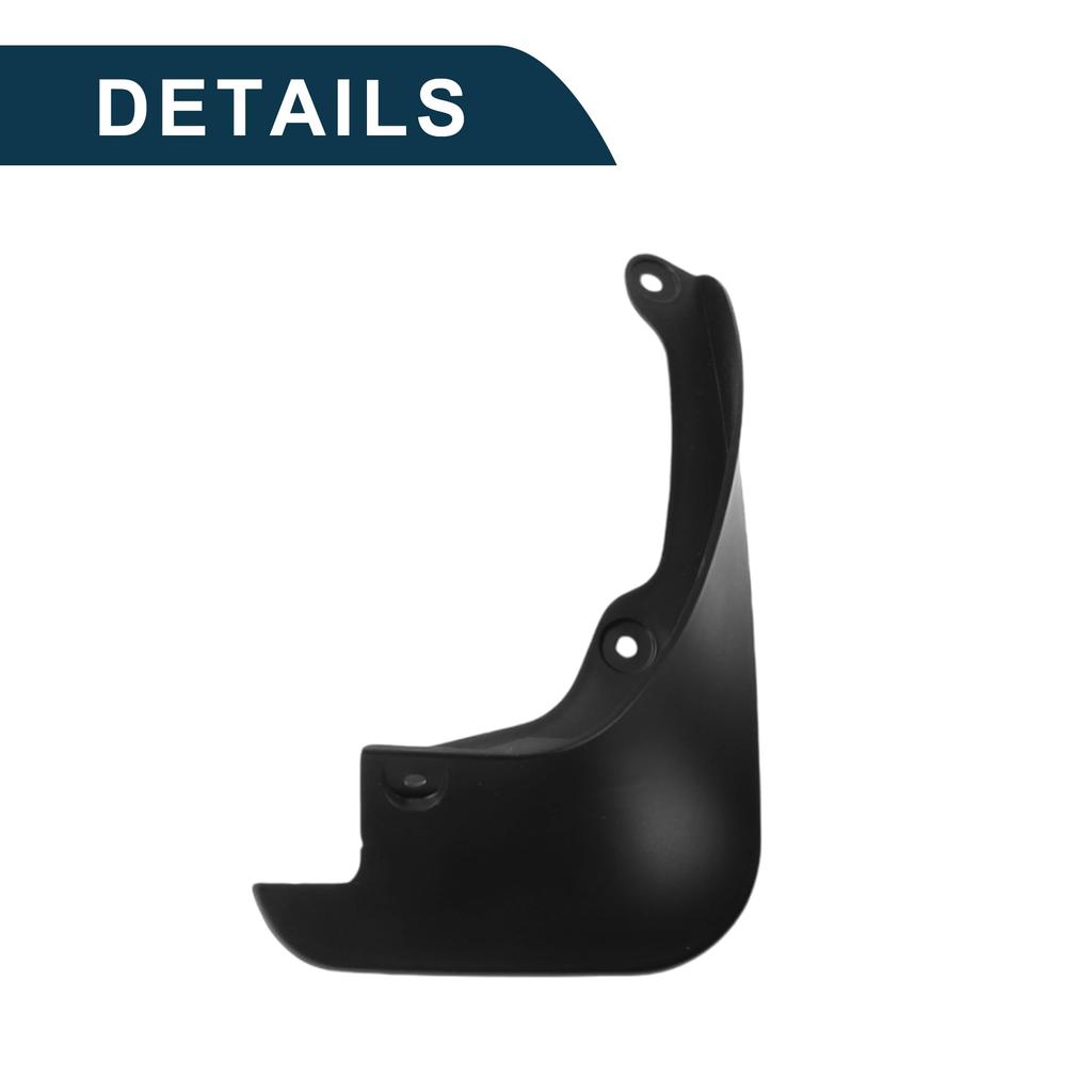 TUCKBOLD Front and Rear Mud Flaps with Mounts for Toyota Yaris 2006-2013