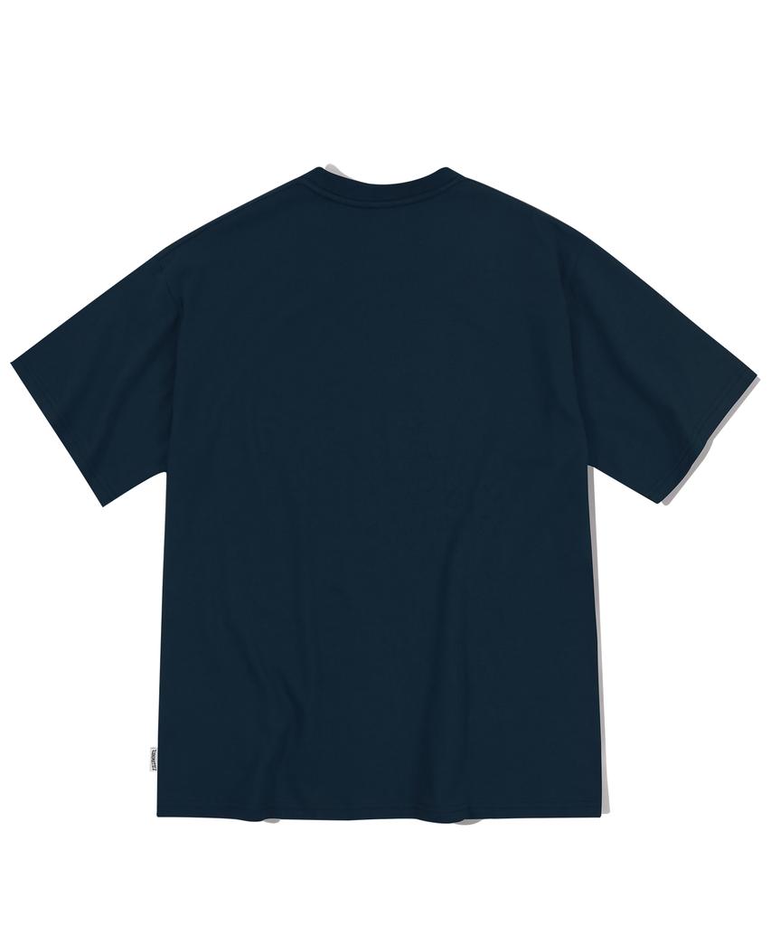FILLUMINATE Oversized Fruitage T-Shirt - Navy