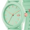 LacoSte Women S Quartz Silicone wriStwatch