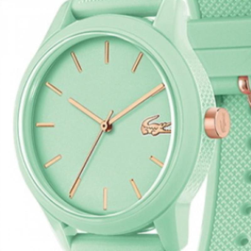 LacoSte Women S Quartz Silicone wriStwatch