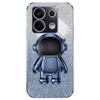 For Xiaomi Poco X6 5G/Redmi Note 13 Pro 5G Case Electroplating Astronaut Kickstand Phone Cover