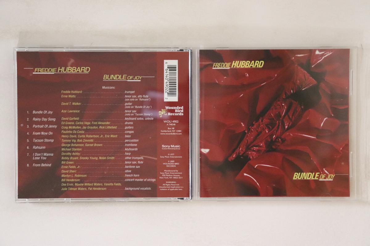 

CD FREDDIE HUBBARD - Bundle Of Joy WOU4902 WOUNDED BIRD RE 2009 US Jazz Used