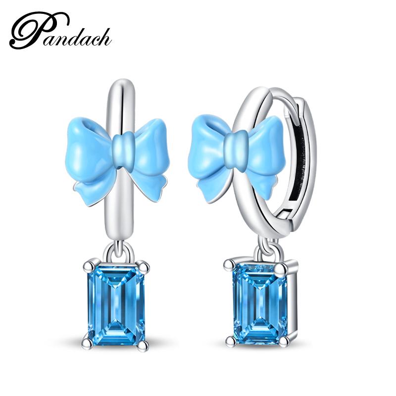 Brincos Exquisitos de Abelha, Borboleta e Joaninha em Prata de Lei 925 Para Mulheres Românticos Brincos em Forma de Coração Rosa Joias para Festa de Casamento