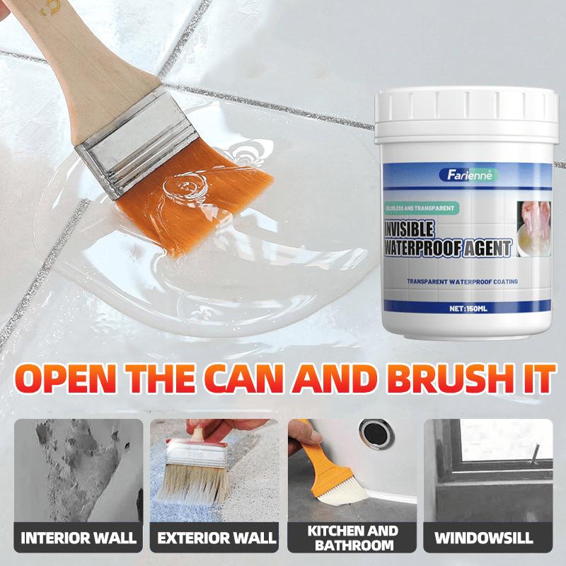 Unsichtbares wasserdichtes Mittel 300g Wasserdichtes isolierendes Dichtmittel Transparentes reparierendes Leck Wasserdichter Klebstoff, Superstarke Haftung