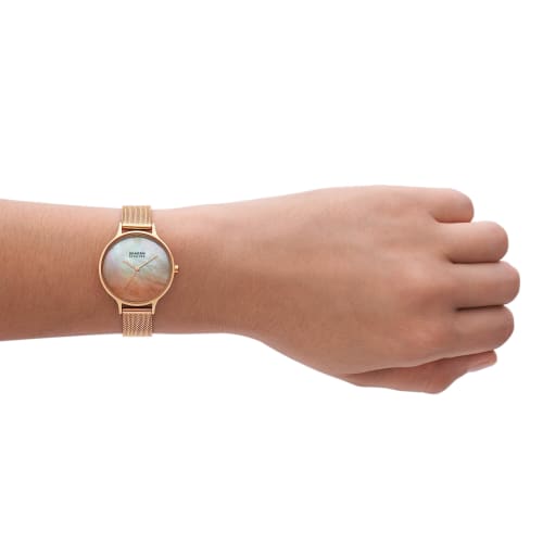 Skagen ANITA SKW3107 Women's Pink Gold Watch