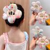 2025 New Three-Dimensional Polka Dot Flower Claw Clip for Girls' Updo Hairstyles