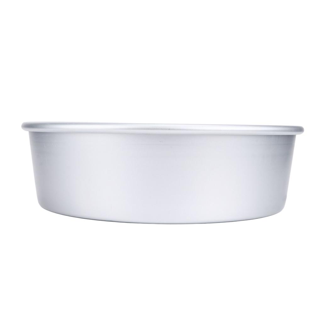 10 Inch Round Cake Mold Anodized Aluminium Cake Pans with Removable Base Baking Mold for Wedding Birthday Party