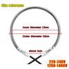 600/900/1200W Small Sun Heater Heating Lamp Tube Carbon Oven Parts Round Heating Tube Practical Electric Stove Ring Fittings
