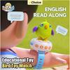 Non-Toxic 3 In 1 Voice Electronic Toy Bird Sound Controlled Induction Record Talking Children'S Repeater Watch Educational Toys For Kids