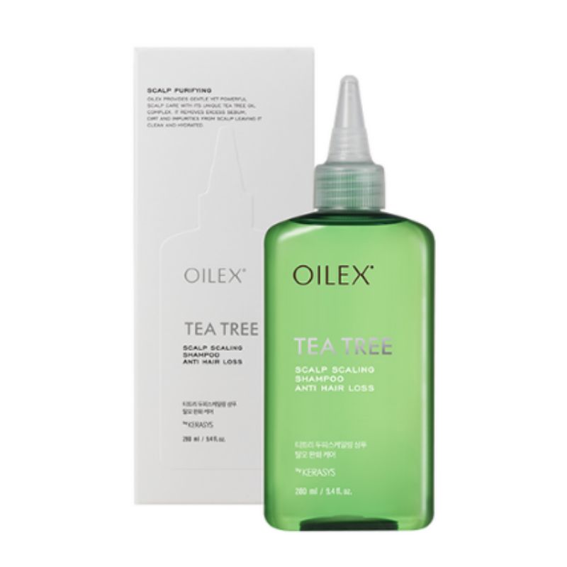 Kerasys Oilex Tea Tree Scalp Scaling Anti Hair Loss Shampoo Refreshing Scalp Care 280ml