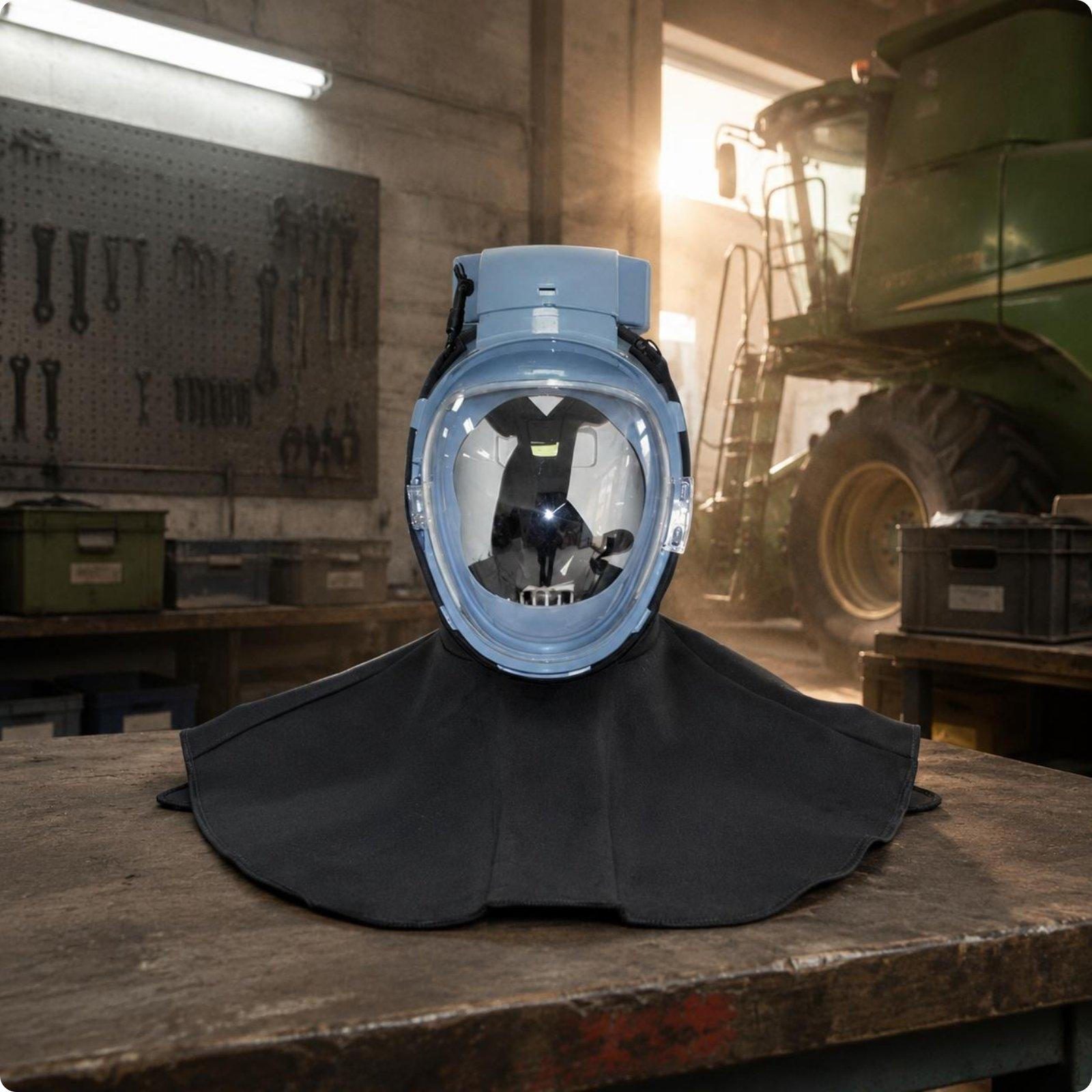 Powered CompleteFace Dust Facepiece Clear Visor