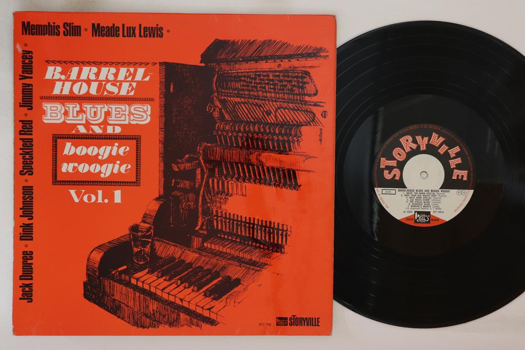 LP Record VARIOUS  Barrel House Blues And Boogie Woogi 671155 STORYVILLE 1968 UK Blues Used