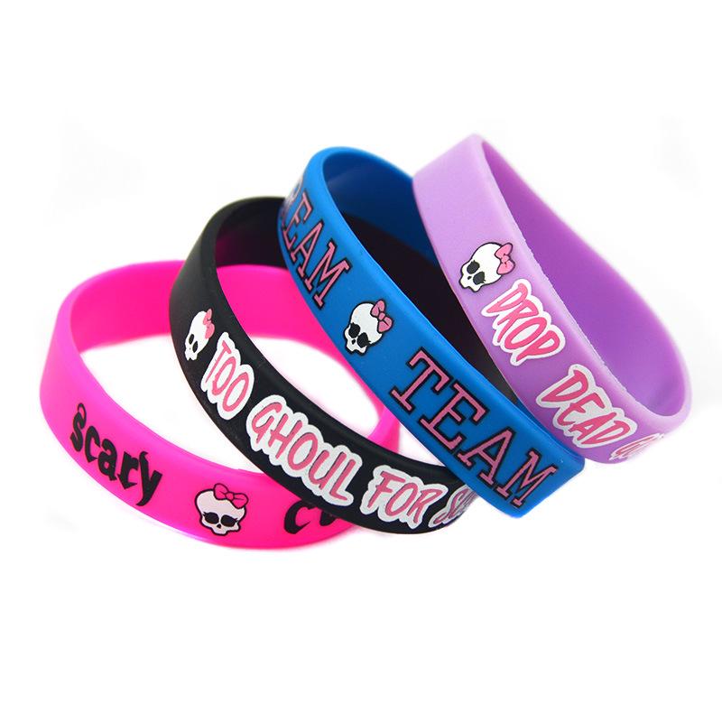 Anime Monster High silikoninė sportinė apyrankė