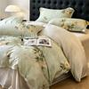 60 Piece High-End Cotton High Count Cloud Satin Printed Four Piece Set