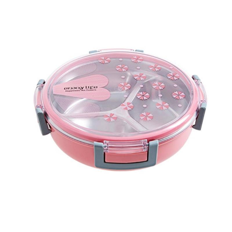 1.5L Stainless Steel Termos Termos Lunch Box Termos Termos Insulated Container Termos | Lunch Box (Rosered)
