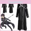 Sword Art Online Kirito Kirigaya kostuum met perfecte stiksels voor cosplay**