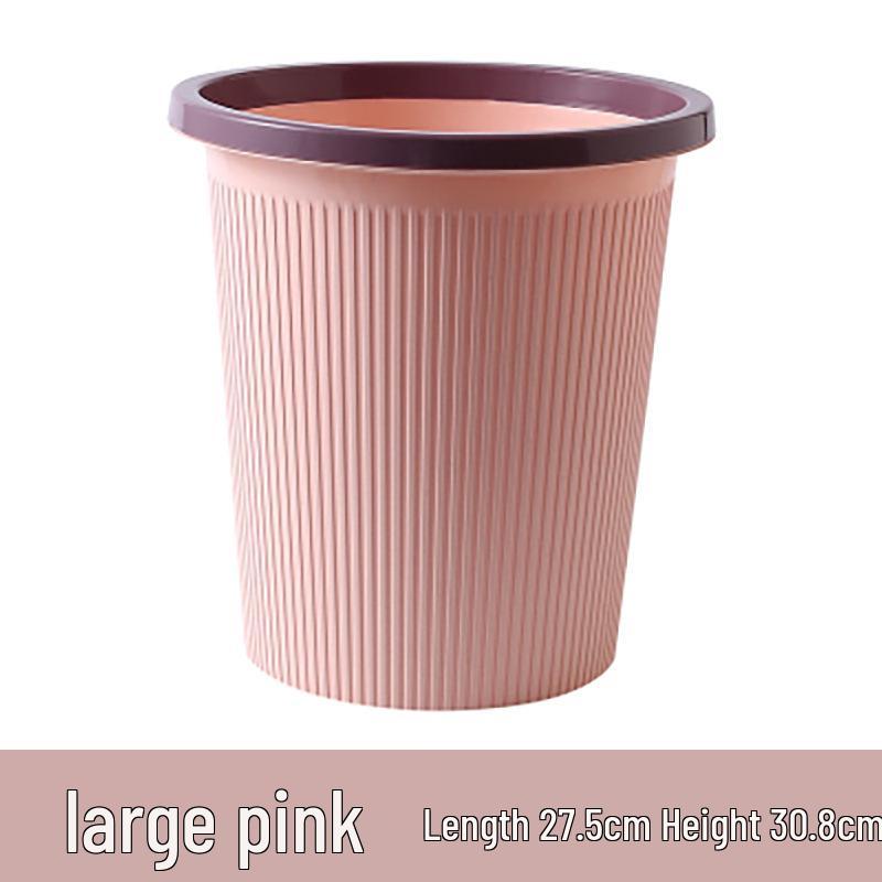 Großer Kreativer Quadratischer Kunststoff-Mülleimer für Badezimmer, Küche und Wohnzimmer