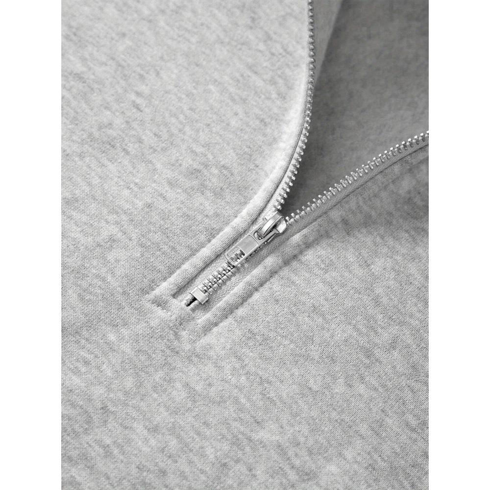 Vintage Rennstil Monaco Halbzipp Stehkragen Sweatshirt, Amerikanischer Lässiger Tägliches Vielseitiges Oberteil