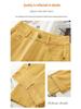 Women’s High-Waisted Yellow Wide-Leg Floor-Length Jeans - Spring 2026 Edition