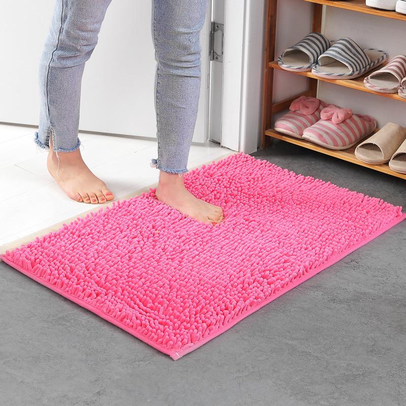 Hot-Selling Chenille Absorbent Anti-Slip Mat for Bedroom, Entrance, Bathroom & Bathtub