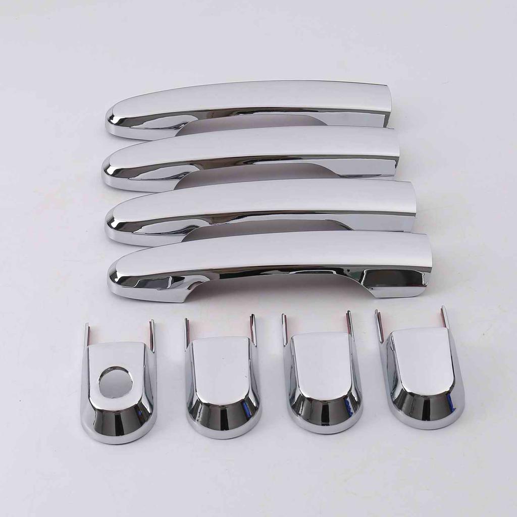 For Hyundai Tucson 2004 2005 2006 2007 2008 2009 2010 ABS Chrome Door Handle Cover Door Bowl Frame Trims Car Styling Accessories